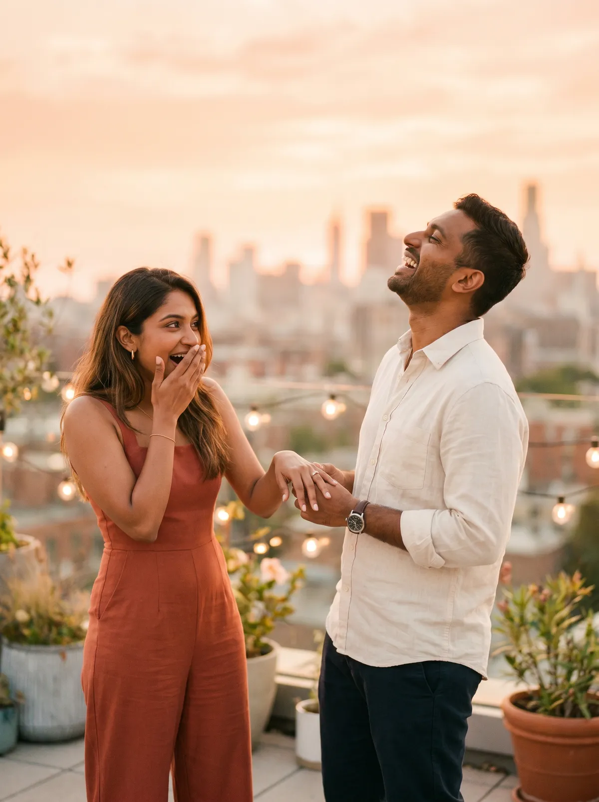 Engagement celebration