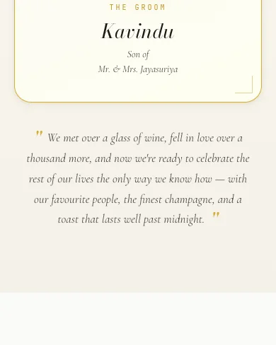 Champagne theme preview